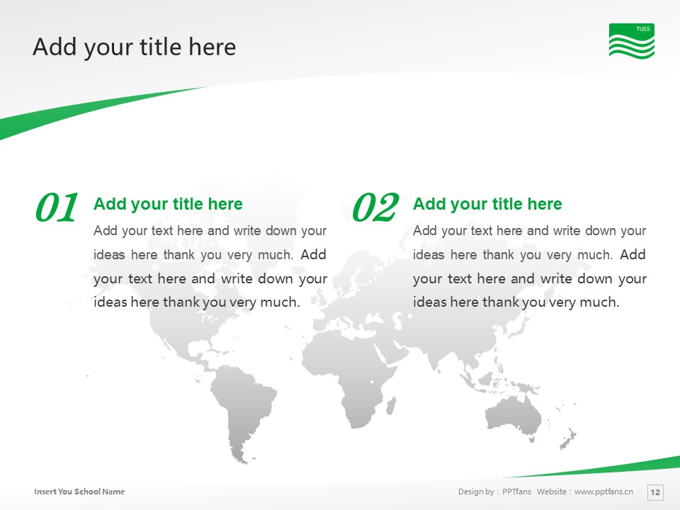 Tottori University Of Environmental Studies Powerpoint Template Download | 鳥取環(huán)境大學(xué)PPT模板下載_幻燈片預(yù)覽圖12