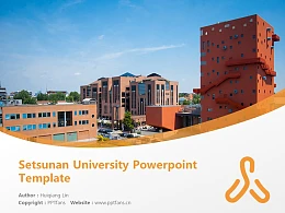Setsunan University Powerpoint Template Download | 摄南大学PPT模板下载