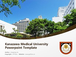 Kanazawa Medical University Powerpoint Template Download | 金泽医科大学PPT模板下载