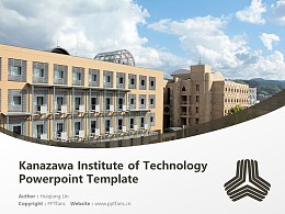 Kanazawa Institute of Technology Powerpoint Template Download | 金泽工业大学PPT模板下载