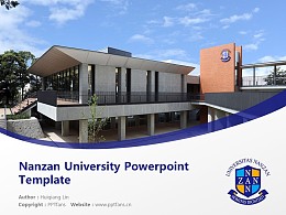Nanzan University Powerpoint Template Download | 南山大学PPT模板下载