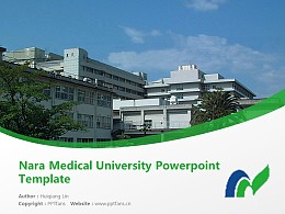 Nara Medical University Powerpoint Template Download | 奈良县立医科大学PPT模板下载