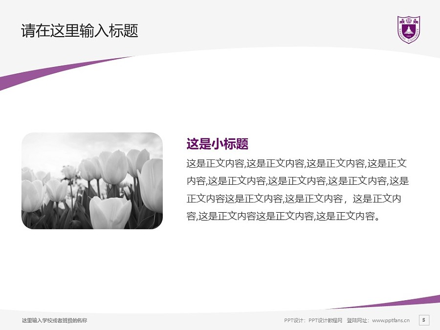 南京大學PPT模板下載_幻燈片預覽圖5