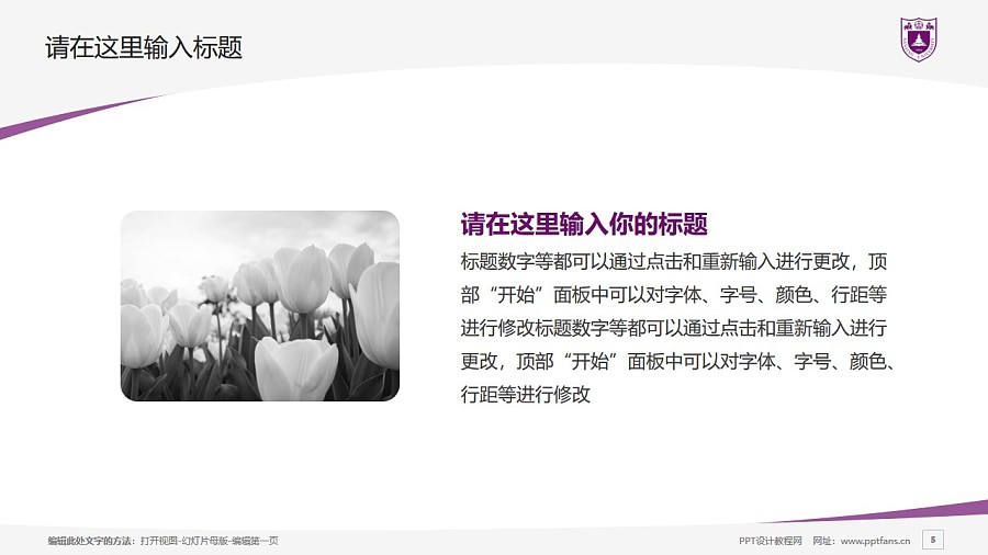 南京大學PPT模板下載_幻燈片預覽圖5
