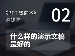 PPT极简术视频教程（02）：什么样的演示文稿是好的