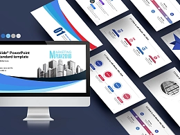 简约商务风格企业介绍 PPT模板下载