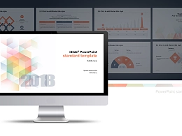 时尚简约商务风述职汇报 PPT模板下载