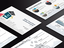 可爱清新简约风格商务汇报 PPT模板下载