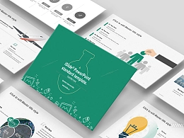 医学医疗可爱清新校园风化学课件 PPT模板下载