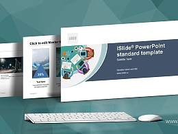 圆桌会议简约商务风工作计划PPT模板下载