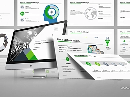 黑白都市简约商务风企业介绍 PPT模板下载