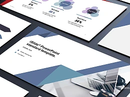 办公室简约商务风工作汇报 PPT模板下载