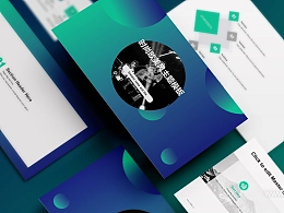 时尚欧美风摇滚乐队介绍PPT模板下载